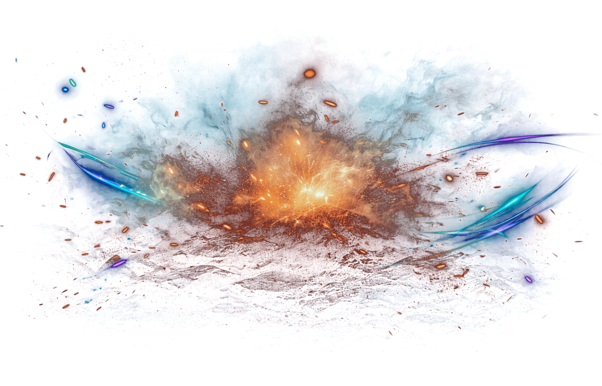 sparks blow